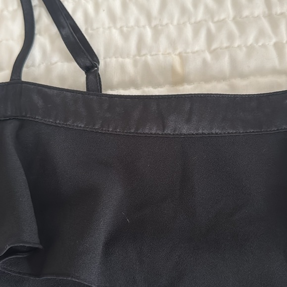 Black Ruffle Top - Picture 4 of 5